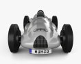 Auto Union Type D 1938 3Dモデル front view
