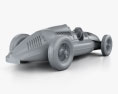 Auto Union Type D 1938 3Dモデル
