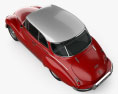 Auto Union 1000 S coupé de Luxe 1959 Modello 3D vista dall'alto