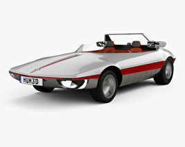 Autobianchi Runabout Bertone 1969 3D model