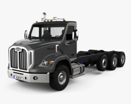 Autocar DC-64 Tractor Truck 4-axle 2022 3D model