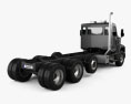 Autocar DC-64 Tractor Truck 4-axle 2022 3d model back view