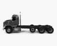 Autocar DC-64 Tractor Truck 4-axle 2022 3d model side view