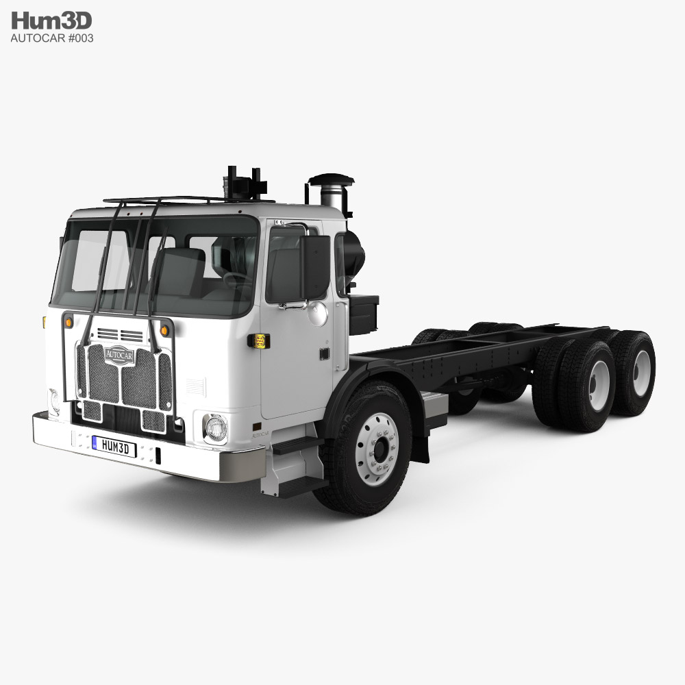 Autocar ACX Chassis Truck 2022 3D model