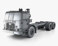 Autocar ACX Chassis Truck 2022 3d model wire render