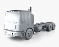 Autocar ACMD 2306 Chassis Truck 2021 3d model clay render
