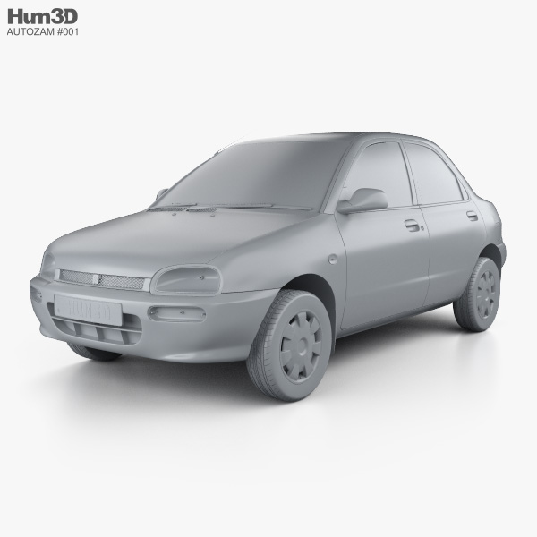 Autozam Revue 1998 3D model Vehicles on Hum3D
