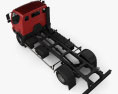 Avia D75 Chassis Truck 2021 3d model top view