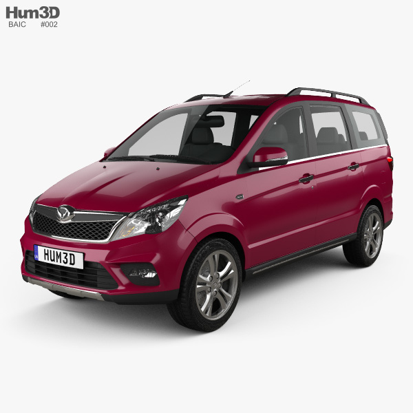 BAIC Huansu H2 2018 3D model