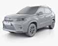 BAIC Huansu S5 mit Innenraum 2017 3D-Modell clay render