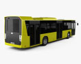BMC Procity Bus 2017 3D-Modell Rückansicht