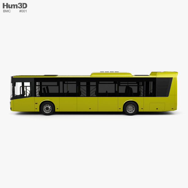 BMC Procity bus 2017 3D model - Vehicles on Hum3D