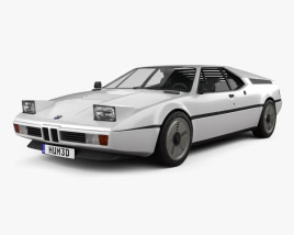BMW M1 1978 3D model