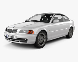 BMW 3 Series coupe (E46) 2006 3D模型