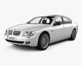 BMW 7 Series (E65) 2008 3D model