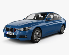 BMW 3 Series (F30) M Sport 2018 3D model