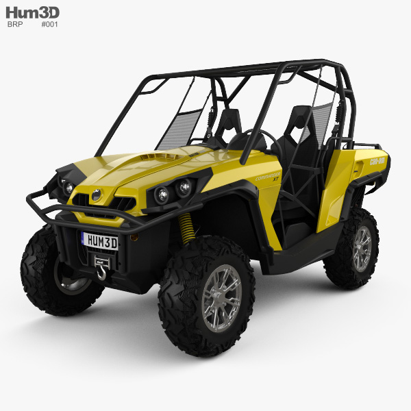 BRP Can-Am Commander XT 2012 3D model
