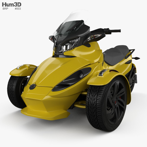 BRP Can-Am Spyder ST 2013 3D model