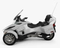 BRP Can-Am Spyder RT 2013 3Dモデル side view