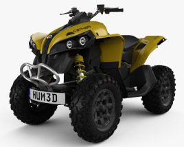 3D model of BRP Can-Am Renegade 2014