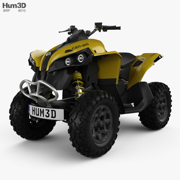 BRP Can-Am Renegade 2014 3D model
