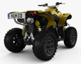 BRP Can-Am Renegade 2014 3d model back view