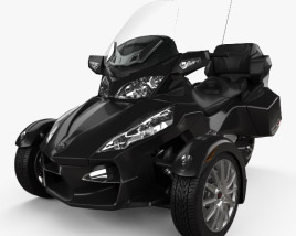 BRP Can-Am Spyder RT 2014 3D model