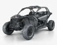 BRP Can-Am Maverick X3 2017 3Dモデル wire render