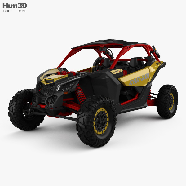BRP Can-Am Maverick X3 XRS 2017 3D-Modell