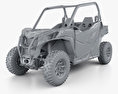 BRP Can-Am Maverick Trail 2018 3d model clay render