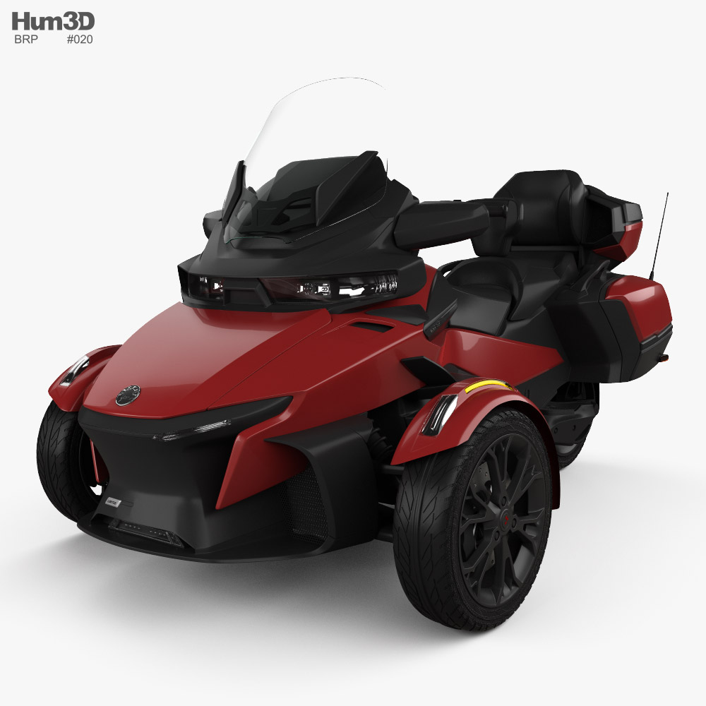 BRP Can-Am Spyder RT 2020 3Dモデル