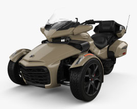 BRP Can-Am Spyder F3 Limited 2020 3D модель