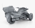 BRP Can-Am Spyder F3 Limited 2020 3D模型