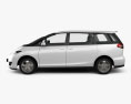 BYD M6 2013 3d model side view