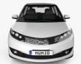 BYD M6 2013 3d model front view