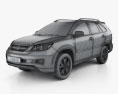 BYD S6 2013 3D-Modell wire render