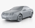 BYD F8 2015 3d model clay render