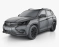 BYD S3 2018 3D-Modell wire render