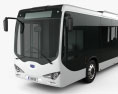 BYD K9 bus 2010 3d model