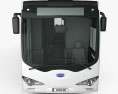BYD K9 bus 2010 3d model front view