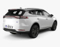 BYD Tang 2020 3d model back view