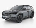 BYD Tang 2020 3d model wire render