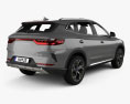 BYD Song Plus 2022 3D 모델  back view