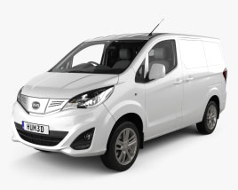 BYD T3 インテリアと とエンジン 2014 3Dモデル