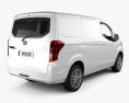 BYD T3 con interior y motor 2014 Modelo 3D vista trasera