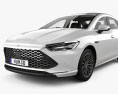 BYD Qin Plus com interior 2021 Modelo 3d