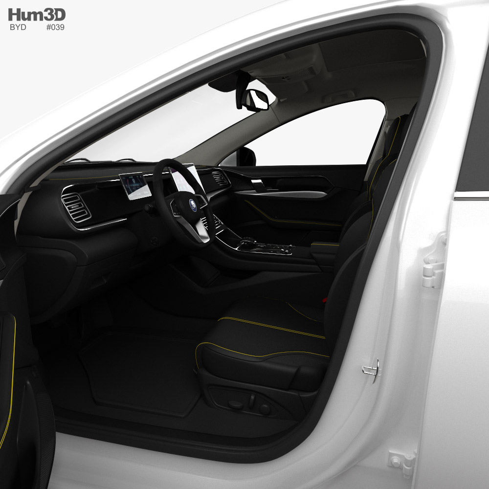 BYD Qin Plus 带内饰 2021 3D模型 - 车辆 on Hum3D