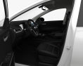 BYD E3 com interior 2020 Modelo 3d assentos