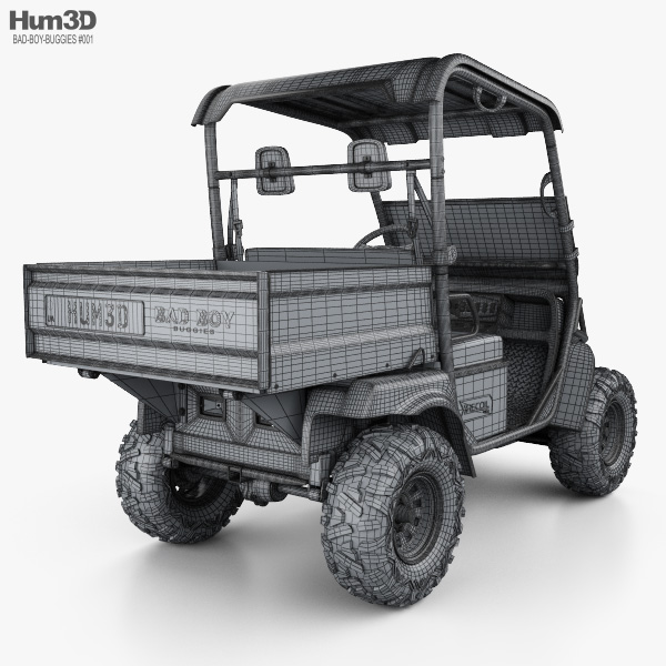 Bad Boy Buggies Recoil iS 4x4 2012 3D model