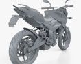 Bajaj Pulsar 200 2012 3Dモデル